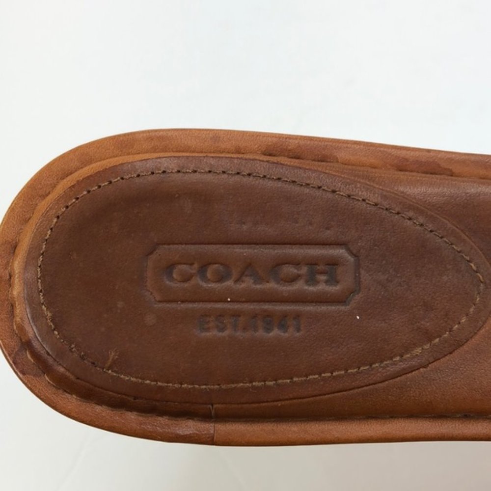 Coach Jazmin Cork Wedge 3” Heels, Size 9 - Picture 7 of 8